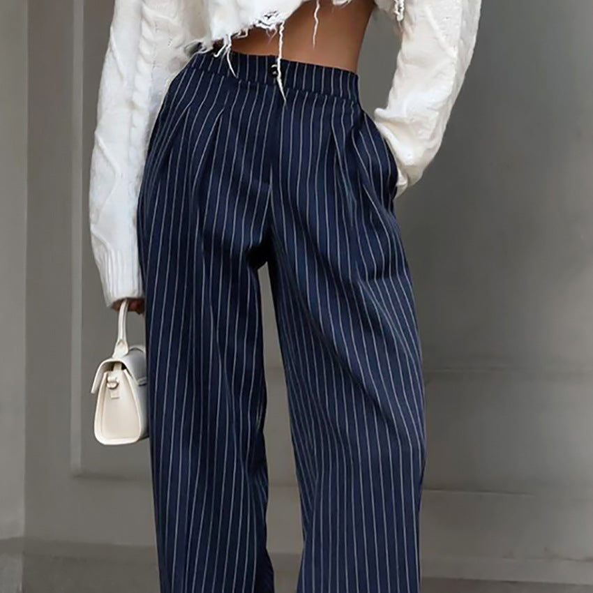 Hailey | Design Casual Suit Pants Draped Pants Women's Clothing