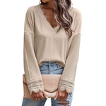 Carmen | Simple All-match Solid Color Sweater