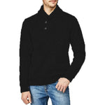 Bryson | Men's Half Cardigan Loose Leisure Pullover Thin Velvet Sweater