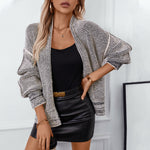 Madison | Women's long-sleeved waffle cardigan coat autumn and winter