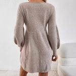 Ruby | Casual Knitted Sweater Dress