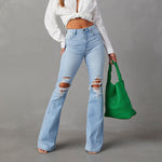 Eva | Fashion Temperament Wide-leg Jeans Women