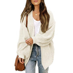 Mackenzie | Loose Retro Sweater Coat Women's Mid-length Knitted Cardigan