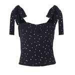 Capri | Sexy Women Dot Strap Top Clothes Bodies For Women